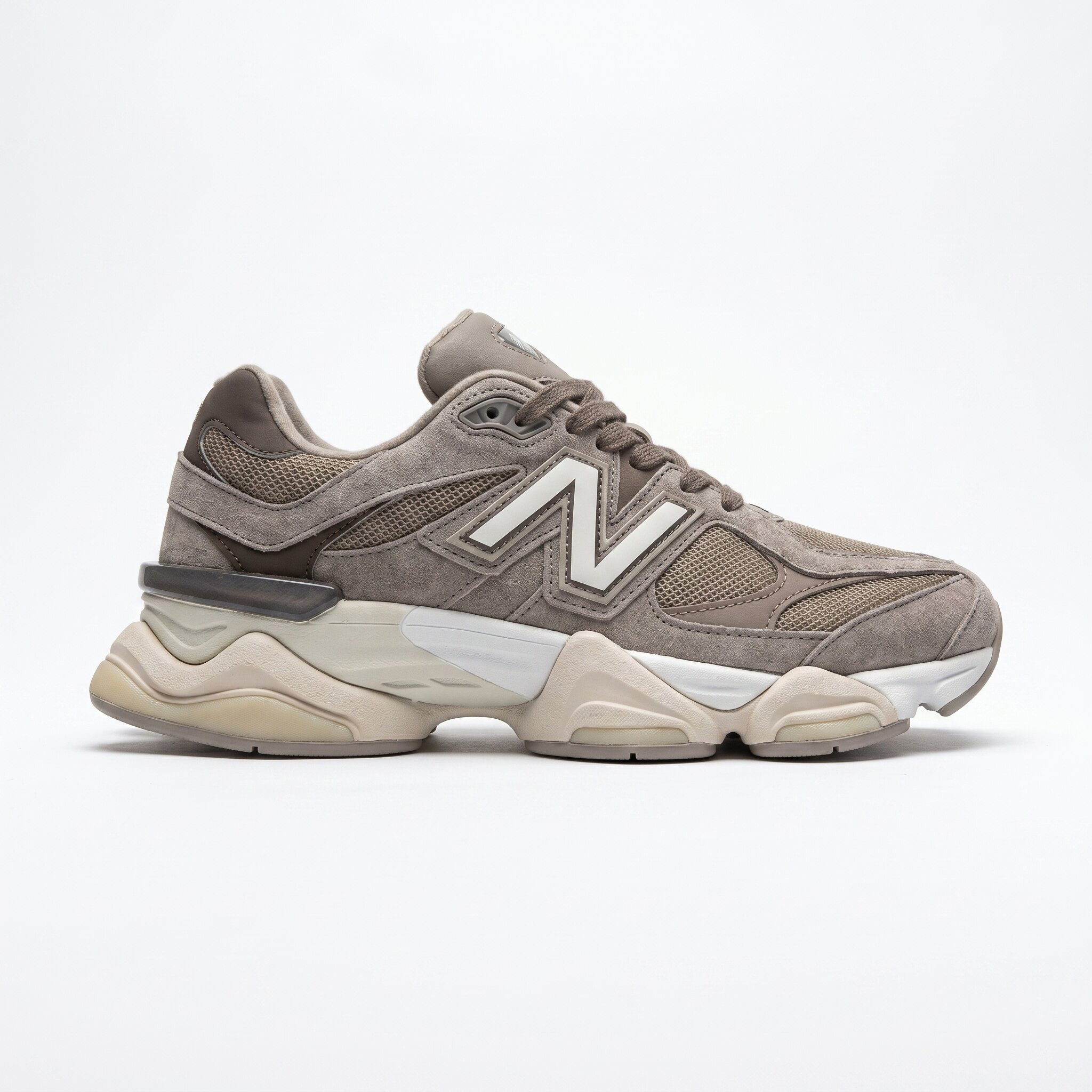 نیوبالانس 9060 قهوهای کرم New Balance Mushroom Brown U9060JMR