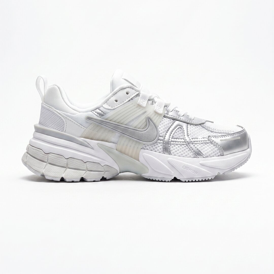 نایک وی تو کی ران Nike V2K Run Metallic Silver White