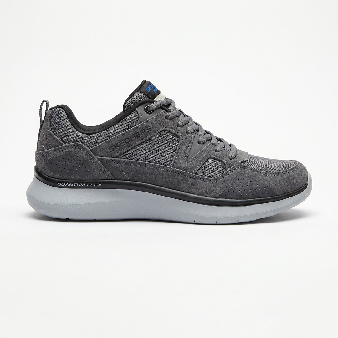 کفش اسکیچرز ویتنام مدل کوانتوم فلکس خاکستری تیره Skechers Quantum Flex