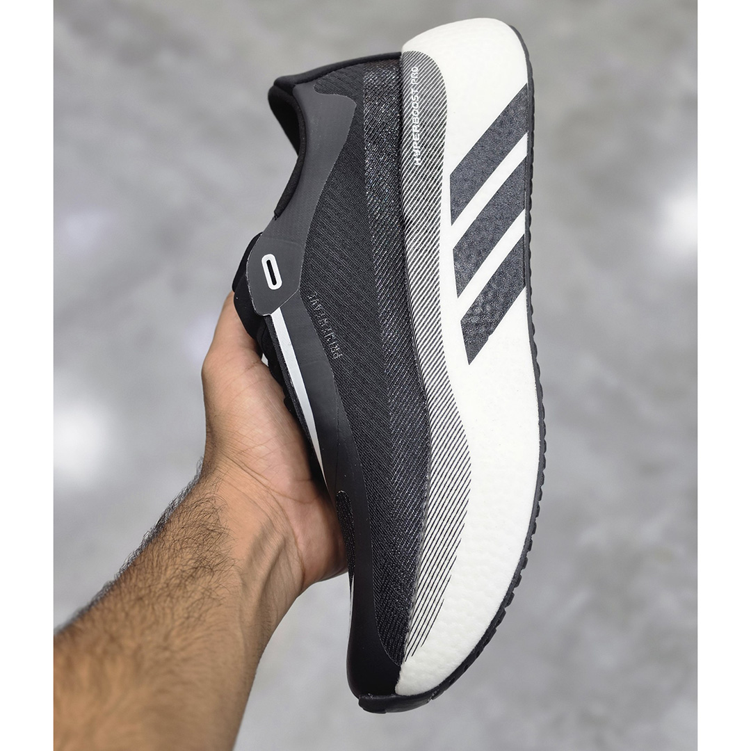 آدیداس هایپر بوست اج مشکی سفید adidas Hyper Boost Edge Black White