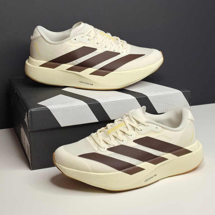 آدیداس آدیزیرو کرم قهوهای adidas Adizero Evo SL Shadow Brown KK1348